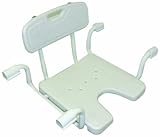 Drive Medical mit Rückenlehne, Badewannensitz Boby, weiß
