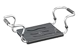 WENKO Badewannensitz Secura Silber, ausziehbar, 120 kg Tragkraft, TÜV/GS geprüft, Breite von 55 bis 65 cm variierbar, Sitzfläche von 37 x 27 cm