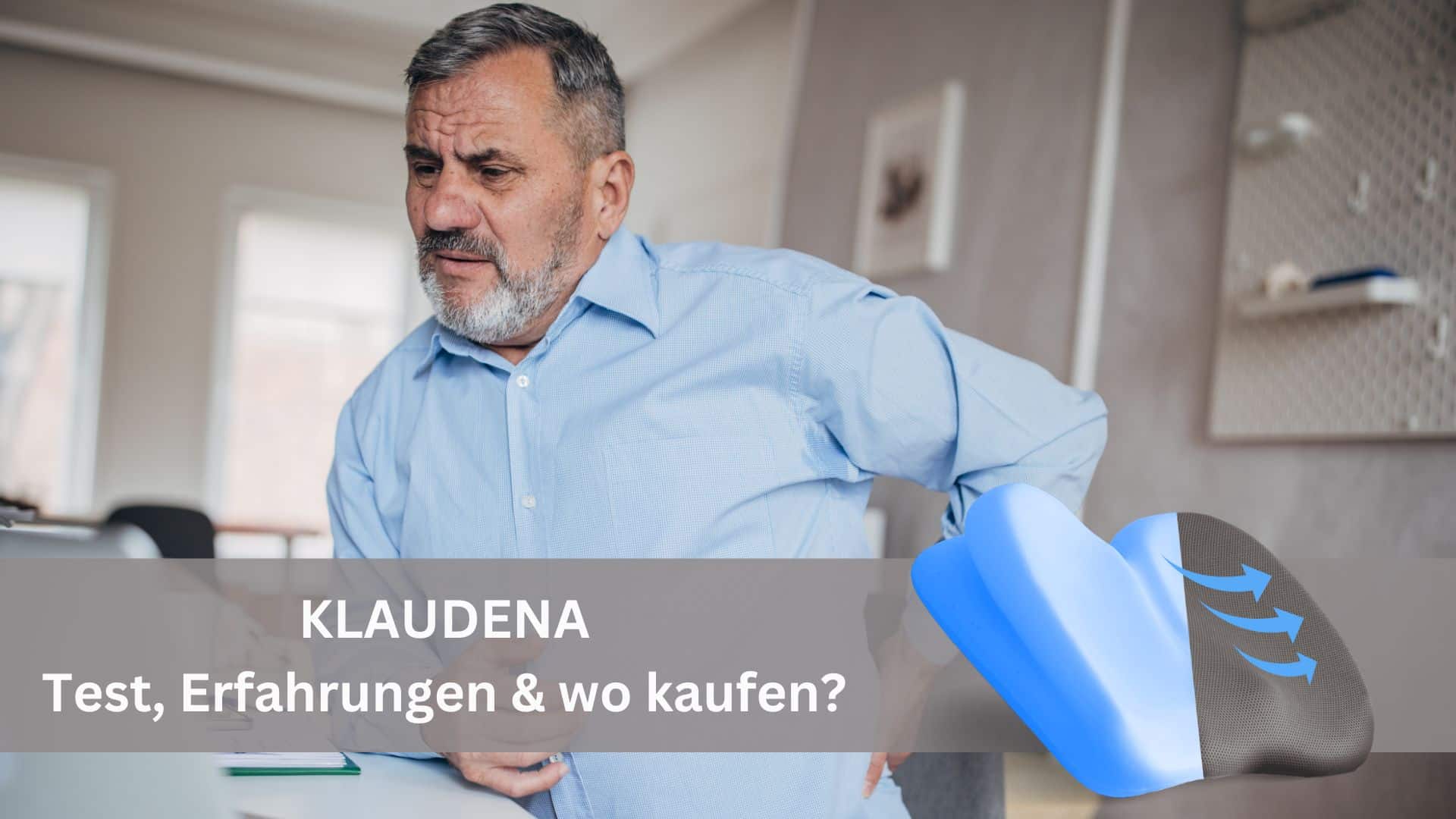 Klaudena Sitzkissen Test ✳️ Bewertungen, Erfahrungen & Seriös?