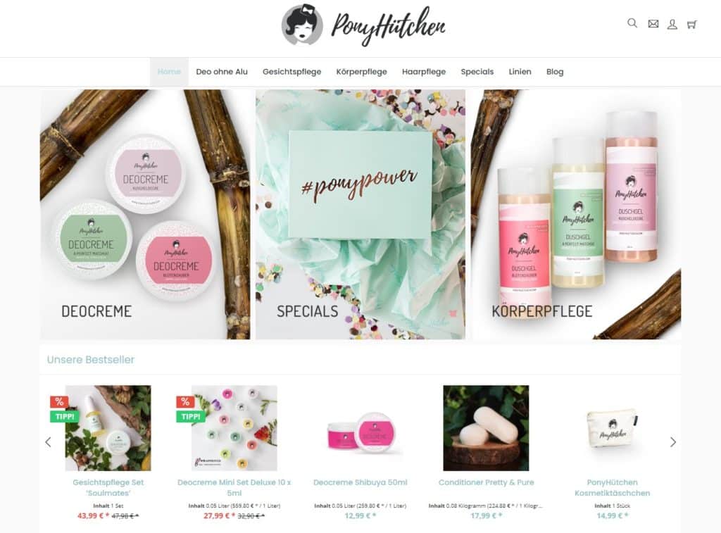 PonyHütchen Onlineshop